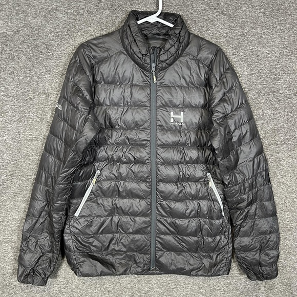 Himali Jacket Mens Medium Black 850 Fill Down Pertex Quantum Puffer Lightweight